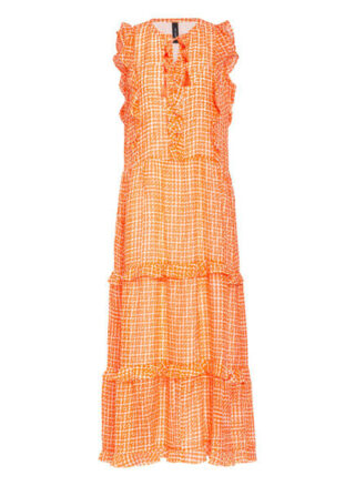Marc Cain Kleid aus Seide, Orange
