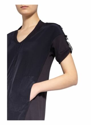 Marc Cain Kleid im Materialmix, Blau