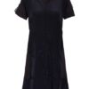 Marc Cain Kleid im Materialmix, Blau