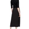 Marc Cain Kleid im Materialmix, Schwarz
