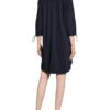 Marc Cain Kleid mit 3/4-Arm, Blau