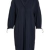 Marc Cain Kleid mit 3/4-Arm, Blau