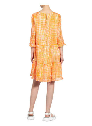 Marc Cain Kleid mit 3/4-Arm, Orange