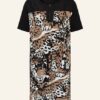 Marc Cain Kleid mit Galonstreifen, Schwarz