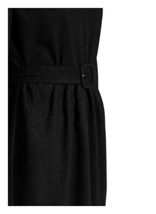 Marc Cain Kleid mit Glitzergarn, Schwarz