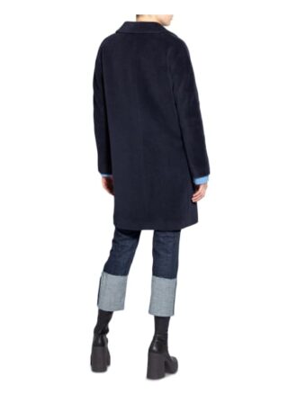 Marc Cain Mantel mit Alpaka, Blau