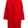 Marc Cain Oversized-Wollmantel, Rot