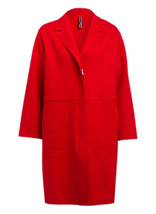 Marc Cain Oversized-Wollmantel, Rot