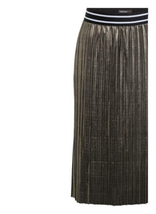 Marc Cain Plisseerock, Gold