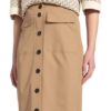 Marc Cain Bleistiftrock Damen, Beige