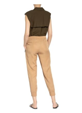 Marc O'polo 7/8-Hose Lontta im Jogging-Stil, Beige