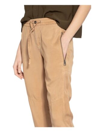 Marc O'polo 7/8-Hose Lontta im Jogging-Stil, Beige