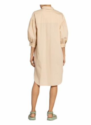 Marc O'polo Denim Hemdblusenkleid mit 3/4-Arm, Pink