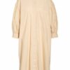 Marc O'polo Denim Hemdblusenkleid mit 3/4-Arm, Pink