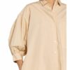 Marc O'polo Denim Hemdblusenkleid mit 3/4-Arm, Pink