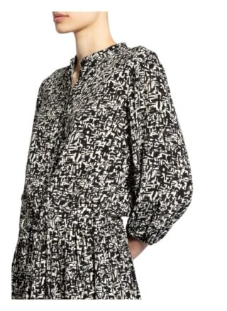 Marc O'polo Denim Kleid mit 3/4-Arm, Schwarz