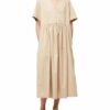 Marc O'polo Denim Kurzarmkleid, Beige