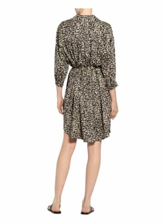 Marc O'Polo Hemdblusenkleid Damen, Schwarz