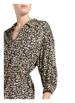 Marc O'Polo Hemdblusenkleid Damen, Schwarz