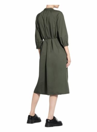 Marc O'polo Hemdblusenkleid mit 3/4-Arm, Grün