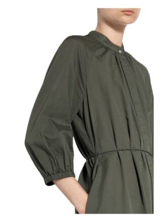 Marc O'polo Hemdblusenkleid mit 3/4-Arm, Grün