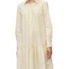 Marc O'Polo Hemdblusenkleid Damen, Beige