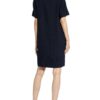 Marc O'Polo Leinenkleid Damen, Blau