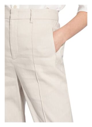 Marc O'polo Pure 7/8-Hose mit Leinen, Weiß