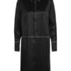 Marc O'Polo Pure Hemdblusenkleid Damen, Schwarz