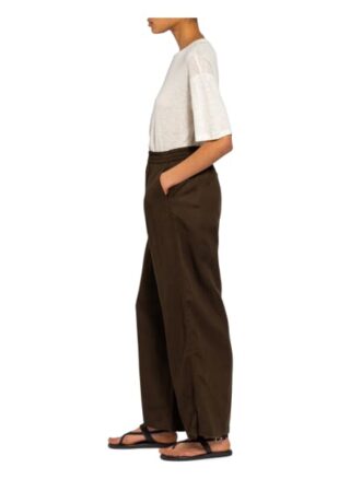 Marc O'polo Pure Hose mit Leinen, Grün