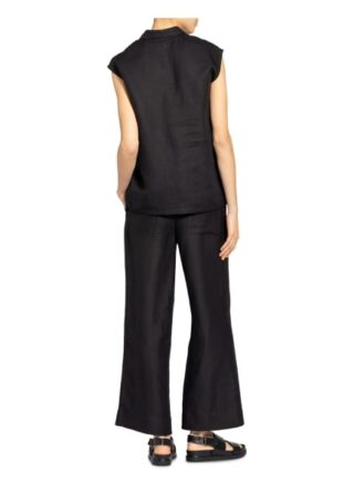 Marc O'polo Pure Leinen-Culotte, Schwarz