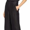 Marc O'polo Pure Leinen-Culotte, Schwarz
