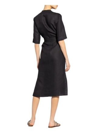 Marc O'polo Pure Leinenkleid, Schwarz