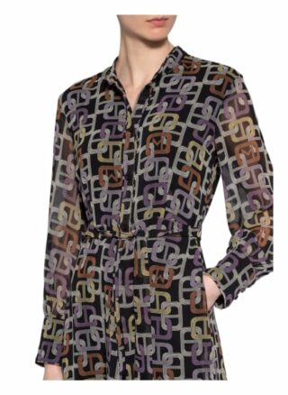 Marella Hemdblusenkleid Zolder, Schwarz