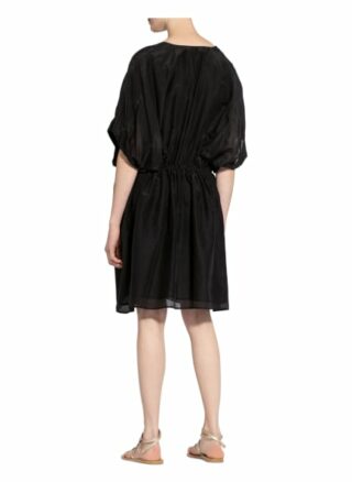Marella Kleid mit Seide, Schwarz