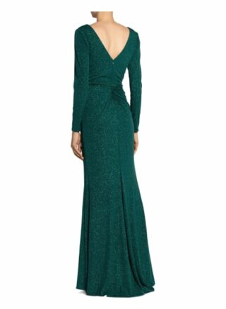 Mascara Abendkleid mit Schmucksteinbesatz, Grün