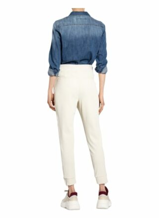 Mavi 7/8-Hose Nea im Jogging-Stil, Weiß