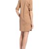 Mavi Hemdblusenkleid Bree, Beige