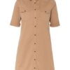 Mavi Hemdblusenkleid Bree, Beige