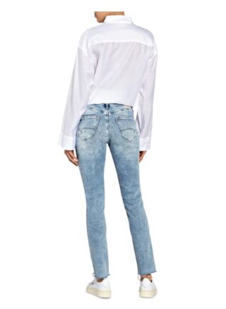 Mavi Skinny Jeans Sophie mit Paillettenbesatz, Blau