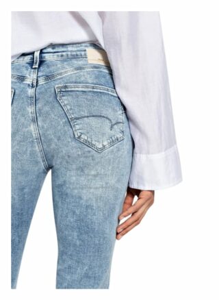 Mavi Skinny Jeans Sophie mit Paillettenbesatz, Blau