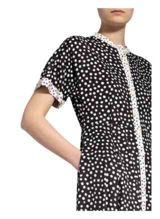 Max & Co. Hemdblusenkleid Cabina, Schwarz