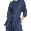 Max & Co. Jeanskleid mit 3/4-Arm, Blau