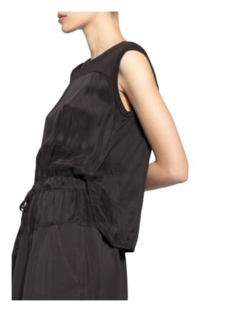 Max & Co. Kleid Clarissa im Materialmix, Schwarz
