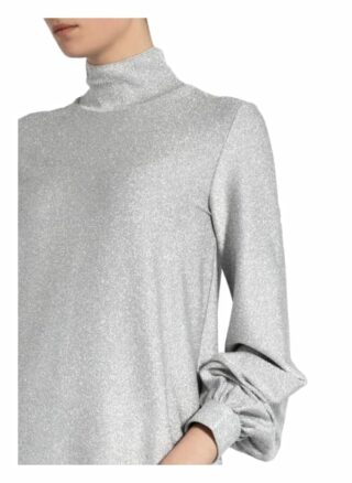 Max & Co. Kleid Dallas mit Glitzergarn, Grau