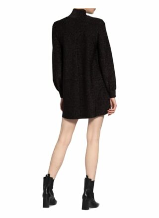 Max & Co. Kleid Dallas mit Glitzergarn, Schwarz