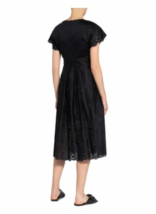Max & Co. Kleid Ode mit Lochspitze, Schwarz