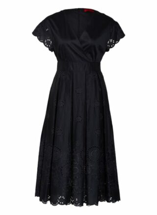 Max & Co. Kleid Ode mit Lochspitze, Schwarz