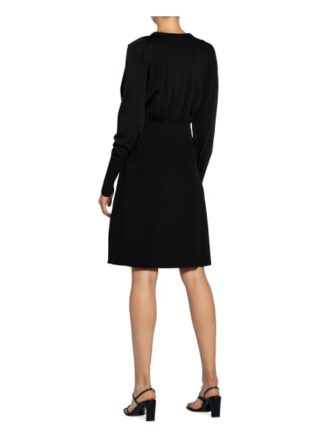 Max & Co. Strickkleid Puntina mit Paillettenbesatz, Schwarz