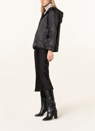 Max Mara Blouson, Schwarz